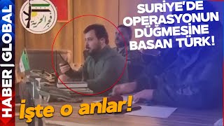 Türk Komutan Suriyede Operasyonun Düğmesine Böyle Bastı Videoda Dikkat Çeken Bayrak Detayı [upl. by Olodort]