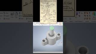 day 13 of drawing everything from a 1950s textbook caddesign drawing engineering learncad [upl. by Scherman260]