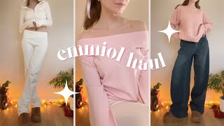 EMMIOL try on haul ♡ new winter pieces i’m in love [upl. by Bertero]