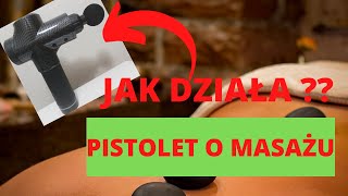 Jak działa pistolet do masażu Prezentacja Alpha AMG01 [upl. by Narda]