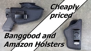 IWB Nylon Holsters Cheaply Priced from BG and AZ Black Scorpion [upl. by Todd494]