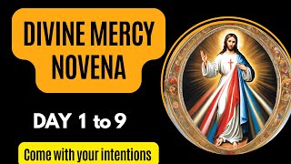 🙏Novena to the Divine Mercy novena day 1  9 📿FIRST TO NINTH DAY DIVINE MERCY NOVENA [upl. by Llerahs]