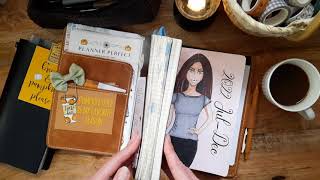 Travelers Notebook Moleskine Expanded Setup Planner Flip Planner Perfect [upl. by Shanleigh]