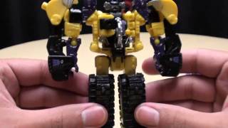 Power Core Combiners SLEDGE with THROTTLER EmGos Transformers Reviews N Stuff [upl. by Eelta513]