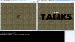 Tutorial demo  Creating a basic multiplayer game with Phaser and Eurecaio [upl. by Maltzman656]