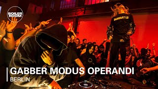 Gabber Modus Operandi  Boiler Room Festival Berlin Third Space [upl. by Neliak]