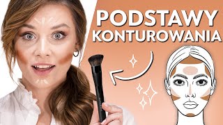 Prosty sposób na KONTUROWANIE TWARZY ✨ Krok po kroku [upl. by Brinn]