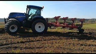 Orka New Holland t7 165 S i kverneland  Zapraszam AgroKacperson [upl. by Grissel790]