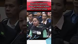 ICONIC QampA senator miriam amp janetnapoles on plundercase 👊👊👊trending viralvideo fyp [upl. by Adniroc582]