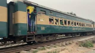 ট্রেন চলছে bohudur বহুদূর বাংলাদেশ bangladeh train [upl. by Manard]