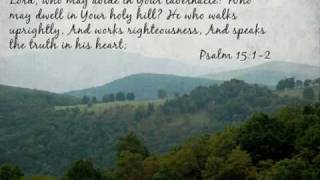 Psalm 15 with text  press on more info [upl. by Plantagenet325]