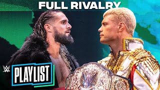 Cody Rhodes vs Seth Rollins rivalry history WWE Playlist [upl. by Wons51]