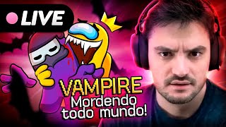 LIVE  AMONG US NO MODO VAMPIRO 13 [upl. by Leibrag]