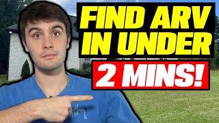 The 2 Minute ARV for Wholesaling Real Estate [upl. by Evangeline644]