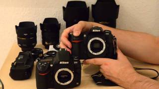 Nikon D700 versus D300  Unboxing und Review  German  HD [upl. by Mariken]