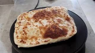 Recette Msemen farci  recette mahjouba  Algerian pancakes stuffed [upl. by Euk71]