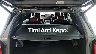 Cara Memasang Trunk Cover Hyundai Palisade  Biar bagasimu aman dari orang kepo [upl. by Questa]