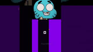 The Amazing World Of Gumball 😨  Glow Bouncing Square [upl. by Enenaej]