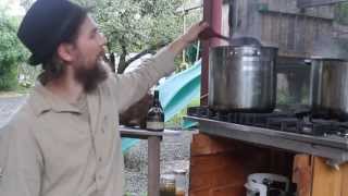 Making Elderberry Syrup with Yarrow Willard part 2 [upl. by Ahsia]