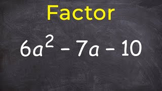 Factoring practice  Learn how to factor  Step by step math instruction [upl. by Bushey468]