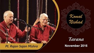 Tarana Various Raagas  Pt Rajan Sajan Mishra  Hindustani Classical Vocal  Part 45 [upl. by Johnna]