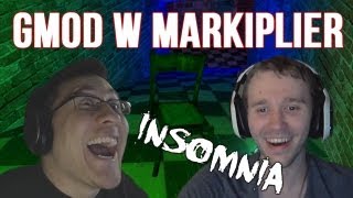 Gmod Horror Maps w Markiplier  Insomnia 1 [upl. by Nosnibor228]