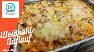 Low Carb Keto WeißkohlHackfleischAuflauf nach Omas Rezept I einfachgesundschnell I ENG Sub 35 [upl. by Assenahs]