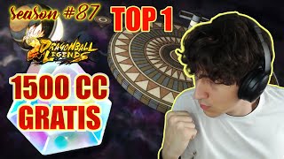 TUTTO IL TOP STEP BY STEP ANCORA NELLA TOP 10 AL MONDO  Dragon Ball Legends ITA [upl. by Esinaej356]