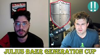 KING DEFENSE Alireza Firouzja vs Magnus Carlsen  Julius Baer Generation Cup 2024  R3 [upl. by Beaston500]