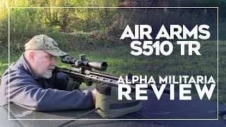 Air Arms S510TR Tactical Air Rifle Review amp Accuracy Test  quotA tactical take on an awesome riflequot [upl. by Farrington88]