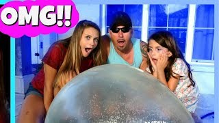 SUPER WUBBLE BUBBLE BALL MENTOS COKE POP ROCKS EXPLOSION [upl. by Annohsal631]