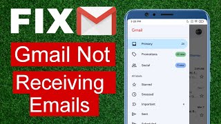 How To Fix Gmail Not Receiving Emails  Gmail Not Receiving Emails Issues [upl. by Ydiarf53]