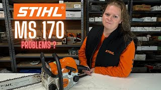 Stihl MS 170 Chainsaw My Chainsaw Wont Start WHY [upl. by Ailecara898]