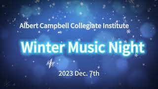 ACCI Winter Music Night 2023 [upl. by Eixam]