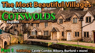 The Most Beautiful ENGLISH villages in the COTSWOLDS  Part 1 [upl. by Murvyn]