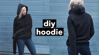 DIY Hoodie from Scratch  WITHWENDY [upl. by Seabury646]