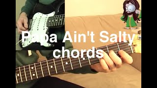 Papa Aint Salty TBone Walker chords and guitar lesson [upl. by Peers936]