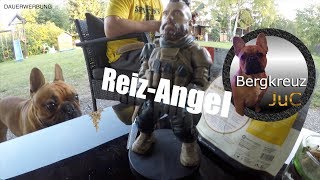 Reizangel für den Hund Impulskontrolle mit Reizangel  Trainingsaufbau [upl. by Amre]