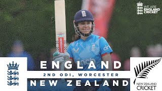 Bouchier Smashes Century  Highlights  England v New Zealand  2nd Women’s Metro Bank ODI 2024 [upl. by Herates362]