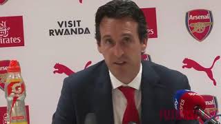 Unai Emery diciendo quotgood eveningquot gudivinin [upl. by Yetah689]