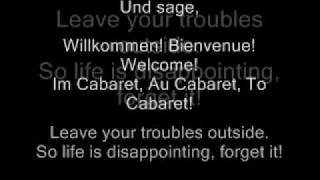 Wilkommen  Cabaret the Movie [upl. by Alleyn]