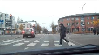 Driving In Lappeenranta Finland [upl. by Hareehat910]