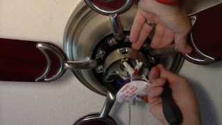 Installing a Ceiling Fan Westinghouse Contempra Pro Trio ETLESGWContempra TrioWH08 [upl. by Flemming]