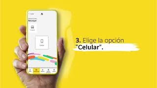 Bancolombia ¡Te enseñamos a realizar tus recargas a celular desde la App Bancolombia [upl. by Ahseit]