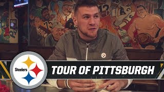 Steelers Welcome TJ Watt to Pittsburgh  2017 NFL Draft [upl. by Esmerolda665]