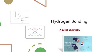 Hydrogen Bonding ALevel Chemistry [upl. by Anaiviv870]