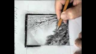 Kreslení tužkou o něco zrychlené video  Drawing pencil acceleratedavi [upl. by Lladnor]