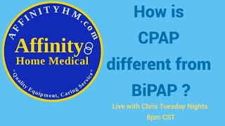 How is CPAP different from BiPAP [upl. by Willock]