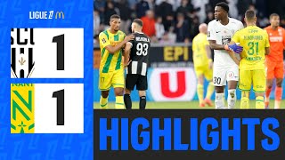 ANGERS SCO  FC NANTES 11  5ème journée  Ligue 1 McDonalds 2425 [upl. by Velasco]