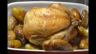 Poulet rôti pommes de terre extra crisp cookeo aussi bien quavec un air fryer [upl. by Atiuqad]